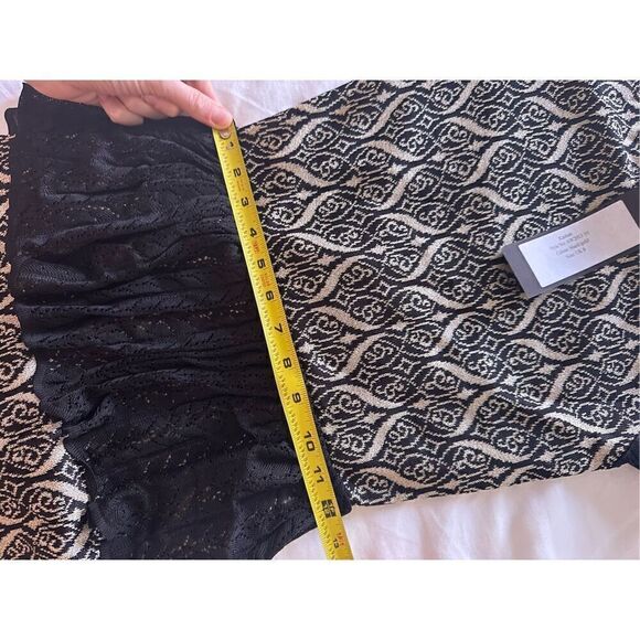 NWT Ekaterina Kukhareva Black Kashan Dress, Size: UK8 (XS/4) - Picture 6 of 13